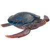 Design Toscano Blue Sea Turtle Illuminated Mosaic Glass Wall Sculpture KY71074